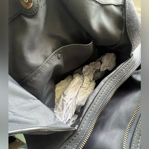 Coach Edie 42 Leather and Suede Shoulder Bag. - Picture 11 of 16